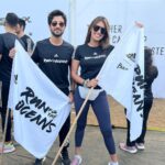 Anushka Ranjan Instagram – Yesterday was an eye opener.. we have treated our planet like a trash can but it’s time to be a better citizen of the world and do the right thing. Thank you @adidasindia and @afrozshah_ for organising such events where you make people aware of what the reality truly is. It was an amazing morning – running is always fun but running for a cause makes it even more special🌏🤎 #RunForTheOceans #WorldEnvironmentDay Versova, Mumbai