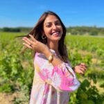Anushka Ranjan Instagram – Whatever you do, pour yourself into it☀️🍷 Chateau Des Marres