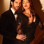 Anushka Ranjan Instagram - Happy Valentine’s Day🖤 Will forever be the Morticia to your Gomez🧿