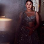 Anushka Ranjan Instagram - The Blues got me happy💙 . . . @manishmalhotraworld @manishmalhotra05 @dieppj @anshgemsofficial
