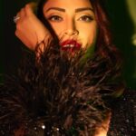 Anushka Ranjan Instagram - Come a little bit closer🐍 . . . Photographer: @shivamguptaphotography Hair: @nandanisandha_ Outfit: @rockystarofficial Jewellery: @mehtasons1931 Shoes: @monrowshoes and @id8mediasolutions Stylist: @sheefajgilani Team: @ aashijain_ @sabrinawhite98