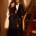 Anushka Ranjan Instagram - Happy Valentine’s Day🖤 Will forever be the Morticia to your Gomez🧿