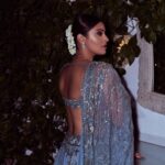 Anushka Ranjan Instagram - The Blues got me happy💙 . . . @manishmalhotraworld @manishmalhotra05 @dieppj @anshgemsofficial