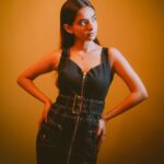 Anushka Sen Instagram - ⛓️👽🖤 Wearing @fashionnova 📸 @smileplease_25
