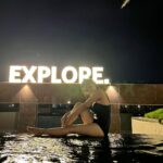 Anushka Sen Instagram - just keep swimming 🏊‍♀️🤍 Bangalore, India