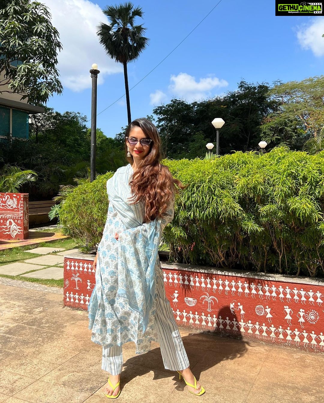 Anushka Sen Instagram - 🧿🪄 . Wearing @jaipuriadaah ✨