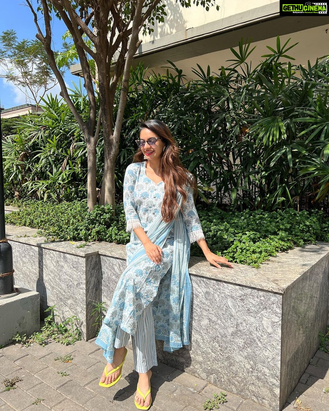 Anushka Sen Instagram - 🧿🪄 . Wearing @jaipuriadaah ✨