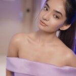 Anushka Sen Instagram - lavender haze 💜☯️✨