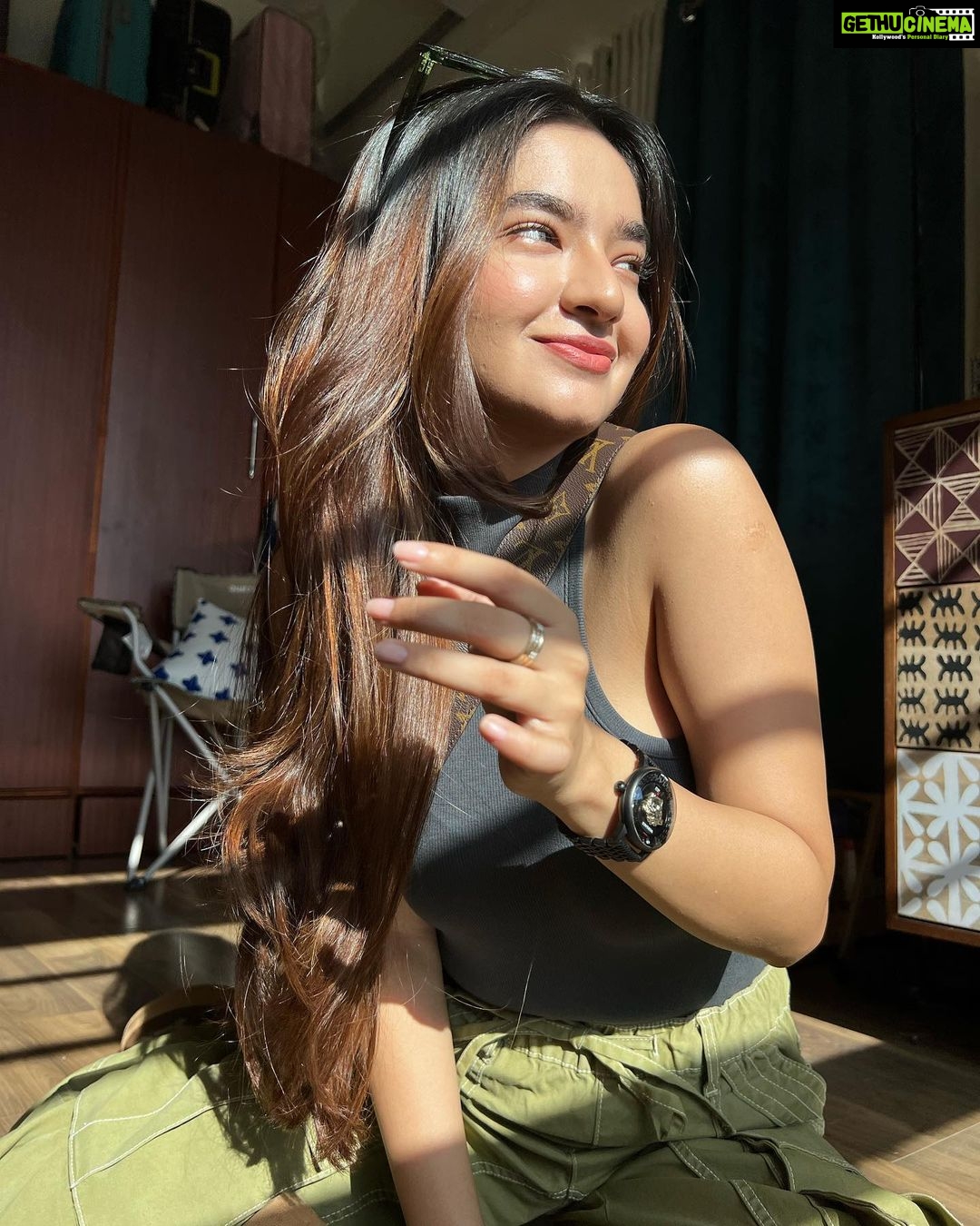Anushka Sen Instagram - thinkin about matcha latte 🧚♀️
