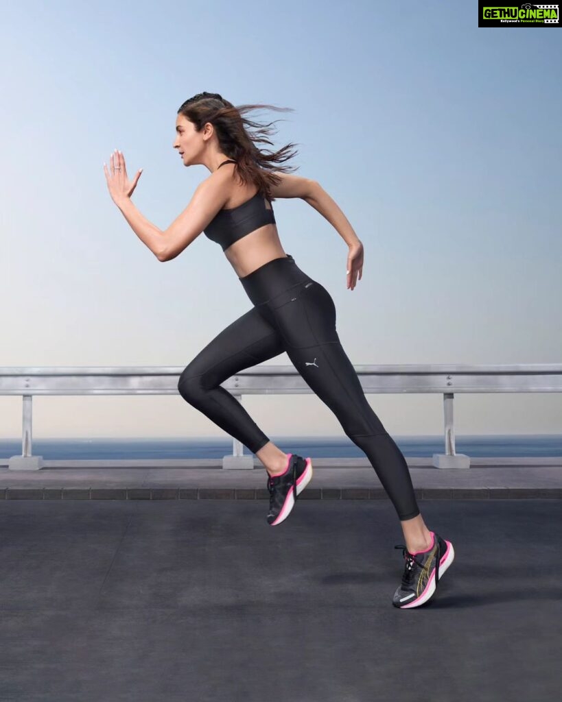 Anushka Sharma Instagram - Always stay ahead of the pack with @pumaindia🏃‍♀ . . Click the link in bio to check out my favourite styles. #PUMAxANUSHKA