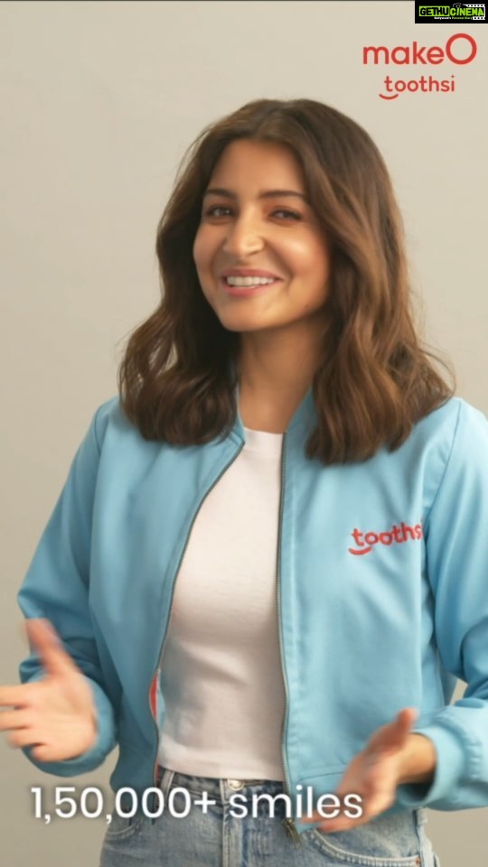 Anushka Sharma Instagram - Valentine's week just got better with makeO's Big makeOver Sale! Get up to 25% off on clear aligners, only till 14th February.  makeO toothsi clear aligners are invisible, affordable and very comfortable.What better time and reason to gift yourself that smile makeOver!    @toothsi_aligners #makeOtoothsi #aligners #smile #makeOver #sale #easypeasytoothsi #teethstraightening #toothsialigner #ad