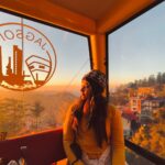 Aparna Das Instagram – Am I dreaming 💭 
#beautifuldestinations #shimla #ropeway #city