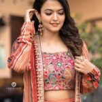 Aparna Das Instagram - You are your own rainbow 🌈 . Styling: @gayathribalasubramanian21 for audio launch of #DADA ♥️ Outfit: @thorkal_couture_official Accessories: @mspinkpantherjewel PC: @crackjackphotography Makeup : @vyshalisundaram_hairstylist