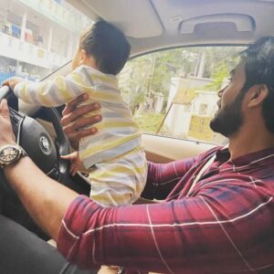 Arav Instagram - Very true... you're my 🌎 you're my 🧬❤️ @raahei #fatherson #fatherlove