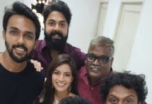Arav Instagram - With my sweetest family. Will miss the wonderful times we had on set. I'll miss the reels we make and the games we play. Love you guys❤️❤️ @varusarathkumar @santhoshprathapoffl @vivek_rajgopal @yazar_christopher Missed you darling @mahatofficial @filmmaker_dayal_padmanabhan sir plan another film pls🤗🤗 #MaruthiNagarPoliceStationOnAHA #MaruthiNagarPoliceStation #Friendship #AhaOriginal #ott K4 Anna Nagar Police Station