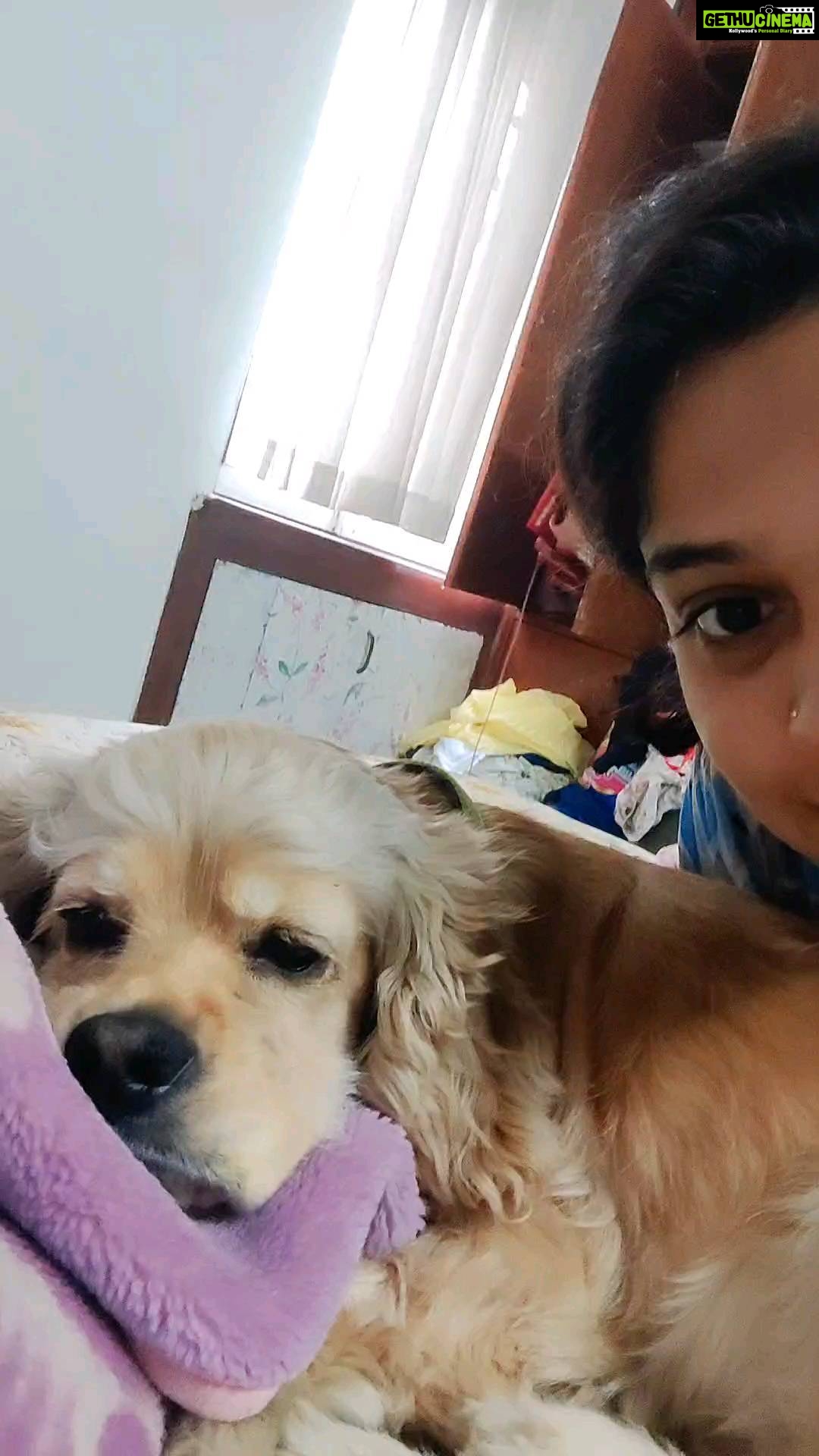Archana Kavi Instagram - This doesn't work for her. 🙄 . . #barkatyourdogchallenge #barkatyourdog #reelvideo #reelit Delhi, India