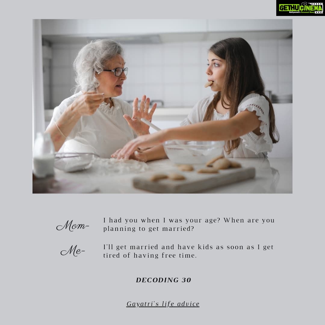 Archana Kavi Instagram - Ep 3 Let us know your life advice in the comments below . #lifeadvice #lifeat30 #funny