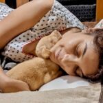Archana Kavi Instagram – I met Pluto more than a month back… I was visiting Dhyan Foundation Animal Shelter and he was one of the weakest puppy in the lot. He was struggling with a lot of ailment and my heart wanted to join him in this battle… after multiple hospital visits, he is doing better now… 
so introducing new member of the family 😁