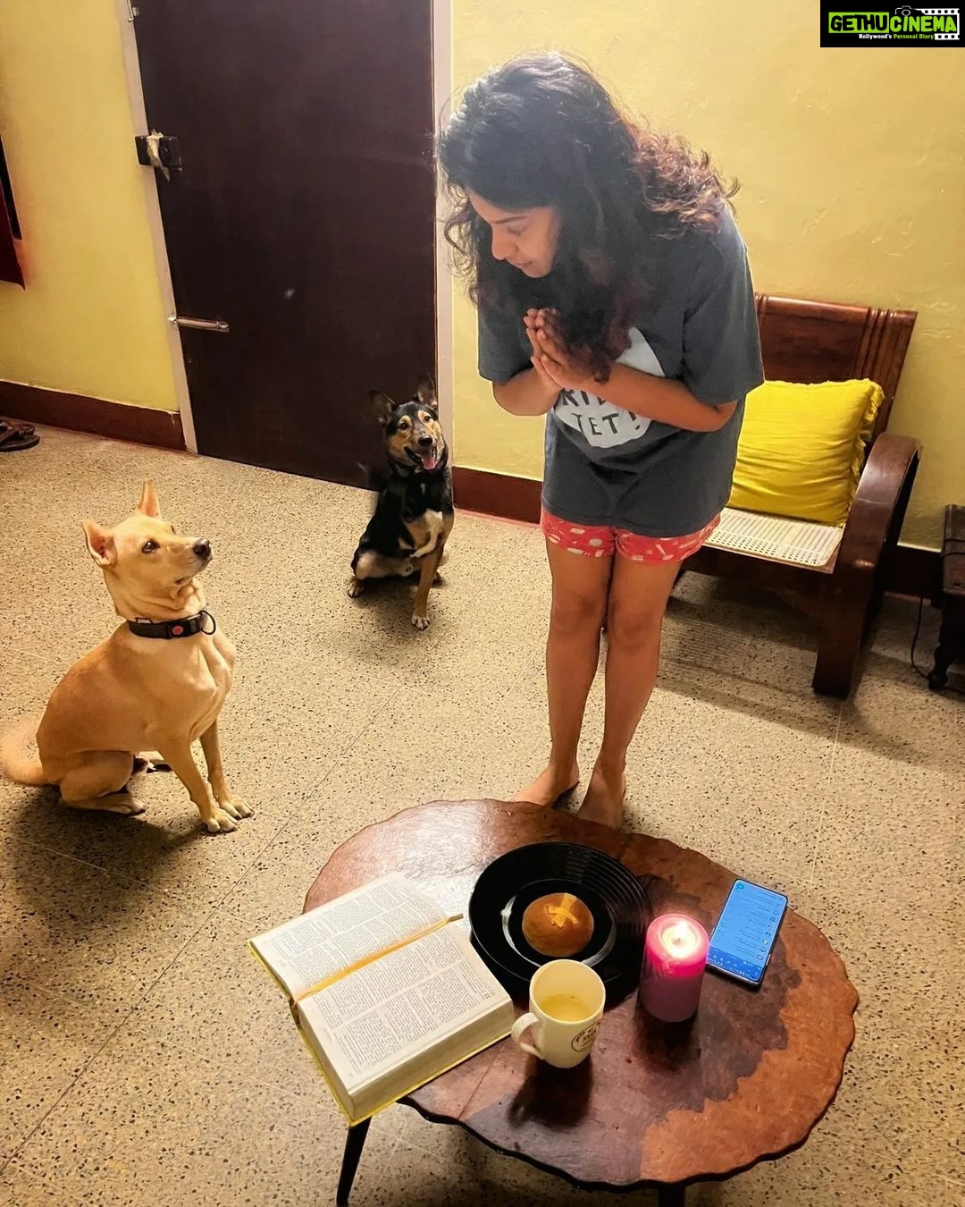 Archana Kavi Instagram - Our small little pesaha... . . #maundythursday #easterweekend Kochi, India