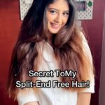 Arishfa Khan Instagram - I LOVEEE keeping my hair long but oof! It can be such a task to manage it. With a busy schedule, it’s not easy to find the time to trim those split-ends every month but my worries have been solved with @lovebeautyandplanet_in Curry Leaves, Vegan Biotin & Mandarin Orange range. 🥰 It has pure curry leaf extracts along with vegan biotin which help get rid of split ends and make my hair long and thick. And the citrusy smell of mandarin oranges makes it feel SO FRESH!! 🍊 This range is truly effective, check it out and see the difference for yourself. #Ad #lovebeautyandplanet #haircare #vegan #nomoresplitends