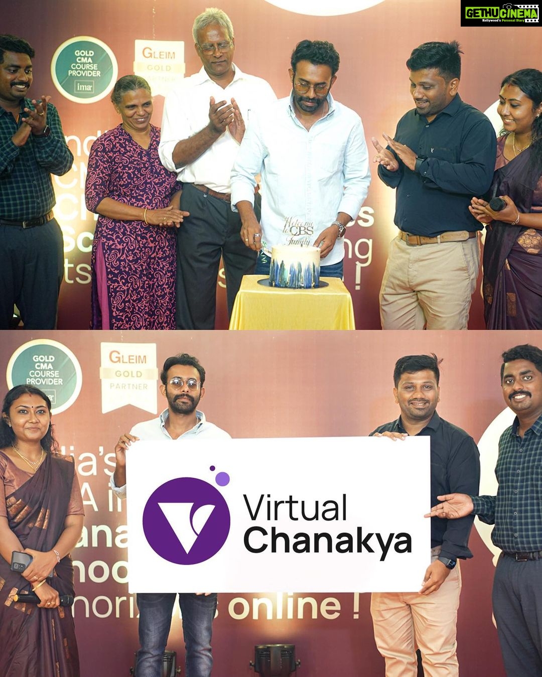 Arjun Ashokan Instagram - I am thrilled to introduce myself as the brand ambassador of Chanakya Business School, India's one of the top rated institution for CMA USA. As someone who has always believed in the power of education and lifelong learning, I am honored to be associated with an esteemed institution like Chanakya. I am also excited to unveil the logo of Chanakya Business School's latest venture, "Virtual Chanakya" - a revolutionary e-learning platform that brings quality education to learners across the globe. Get on board with us on this exciting journey and unlock your potential with Chanakya.
