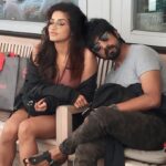 Arjun Das Instagram – Decided to take a quick nap post lunch! @malavikamusic clearly didn’t seem too happy about it😝
📸 #Amma ❤️

P.S @malavikamusic we definitely need to click more pictures together 😁