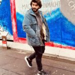 Arjun Kapoor Instagram – Berlin with love ❤️ (literally) 😉