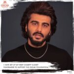 Arjun Kapoor Instagram - 🚨 Stay tuned! Tomorrow, I'm bringing together two of my biggest passions - sports & philanthropy. For the United Nations' International Day of Sport for Development and Peace, I'm sharing some of my favourite fits for the second edition of my charity closet sale. Proceeds will support the amazing work of @oscar_foundation, which uses soccer as a tool to encourage children to stay in school and equip them with skills to make them resilient and future-ready ⚽🏃‍♀️🏃. Sale goes live @dolceveelove - details out tomorrow, watch this space! #IDSDP #InternationalDayOfSportForDevelopmentAndPeace #PrelovedForThePlanet #collab