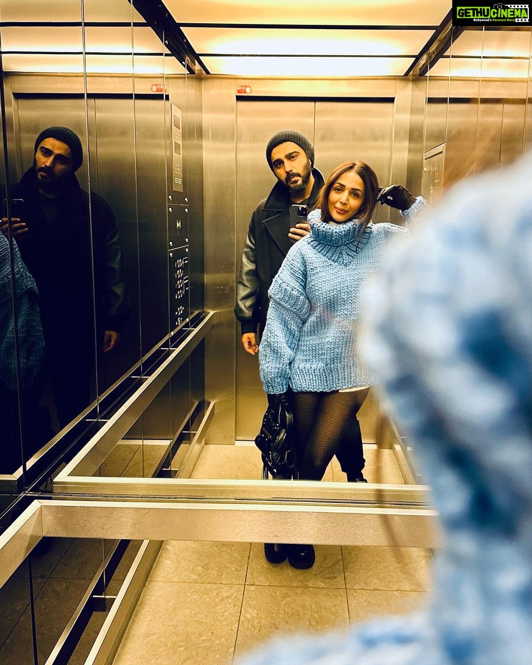 Arjun Kapoor Instagram - Berlin with love ❤️ (literally) 😉