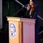 Asha Bhat Instagram - Attended the JNNCE college fest in Shivamogga as a guest. What a vibrant and energetic crowd! I urged them to dream big come what may. To develop adversity quotient! Build resilience by learning new skills. But wherever you go, keep Bharat in your heart at all times! #ashakiasha