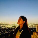 Asha Bhat Instagram - Sleepless nights and city lights ✨✨ #flashbackfriday #losangeles #griffithobservatory #LA Griffith Observatory