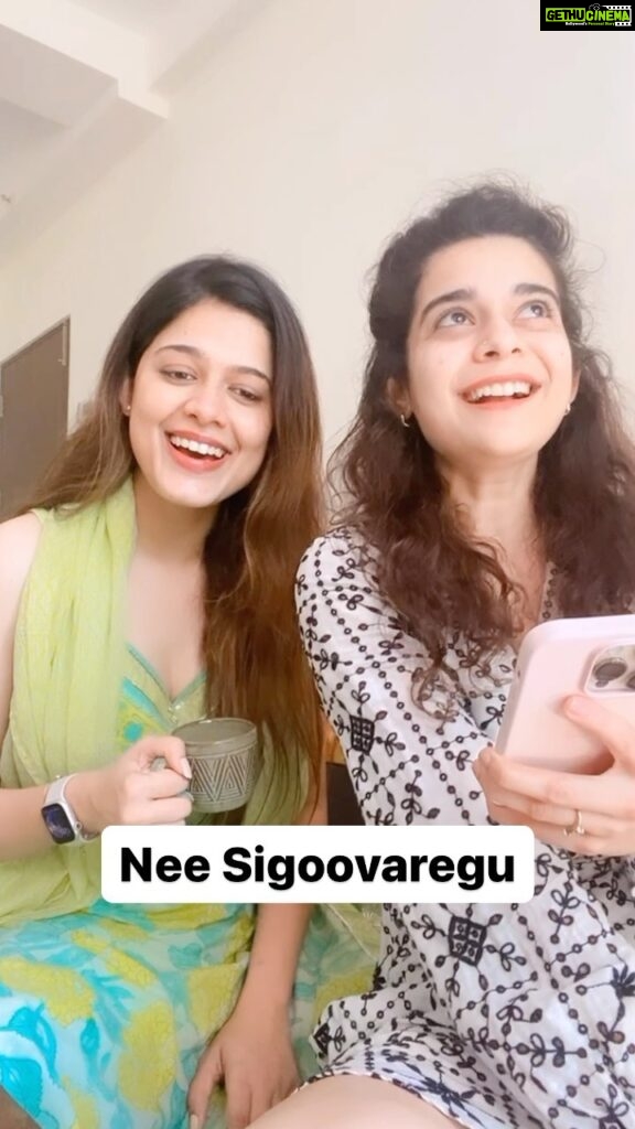 Asha Bhat Instagram - This #SingSongSaturday , I finally attempted a Kannada song for the first time thanks to @asha.bhat ! Sorry that it took me so long but I’m here now :) Apologies for the mistakes but full points to Asha for being a patient teacher ♥