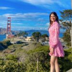 Asha Bhat Instagram - Show up, Stand Tall. You are worthy of taking up space 💖 Golden Gate Bridge