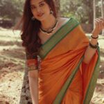 Asha Bhat Instagram - Six yards 🧡 @nerige.story