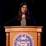 Asha Bhat Instagram - Attended the JNNCE college fest in Shivamogga as a guest. What a vibrant and energetic crowd! I urged them to dream big come what may. To develop adversity quotient! Build resilience by learning new skills. But wherever you go, keep Bharat in your heart at all times! #ashakiasha