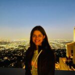 Asha Bhat Instagram - Sleepless nights and city lights ✨✨ #flashbackfriday #losangeles #griffithobservatory #LA Griffith Observatory