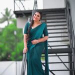 Asha Sharath Instagram – Be happy in this moment of your life ✨️🌼
Photographer: @abinprasad_cherthala 
Designed & Styled by: @krishnaviswam 
Coordinator: @firos_the_stylist
Makeup: @shoshank_makeup