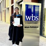 Asha Sharath Instagram – Im overwhelmed with happiness to see my little Panku graduate from her Masters in Business Analytics from Warwick University, UK. Always remember that you are braver than you believe, stronger than you seem, smarter than you think, and loved more than you’ll ever know. We love you💖.