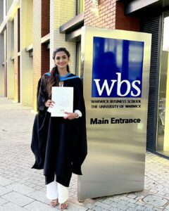 Asha Sharath Instagram - Im overwhelmed with happiness to see my little Panku graduate from her Masters in Business Analytics from Warwick University, UK. Always remember that you are braver than you believe, stronger than you seem, smarter than you think, and loved more than you’ll ever know. We love you💖.