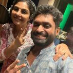 Asha Sharath Instagram – Dubbing in progress..tamil film😁