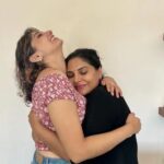 Asha Sharath Instagram – Yesterday you felt safe and secure in my arms and today I feel safe in yours. Happy birthday my sweet ammudu❤️❤️