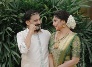 Asha Sharath Instagram - Saree : @ashasharathcollections 💚❤️💚