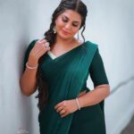 Asha Sharath Instagram – Be happy in this moment of your life ✨️🌼
Photographer: @abinprasad_cherthala 
Designed & Styled by: @krishnaviswam 
Coordinator: @firos_the_stylist
Makeup: @shoshank_makeup