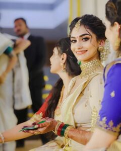 Asha Sharath Instagram - Some more moments from Pankus Mehendi function