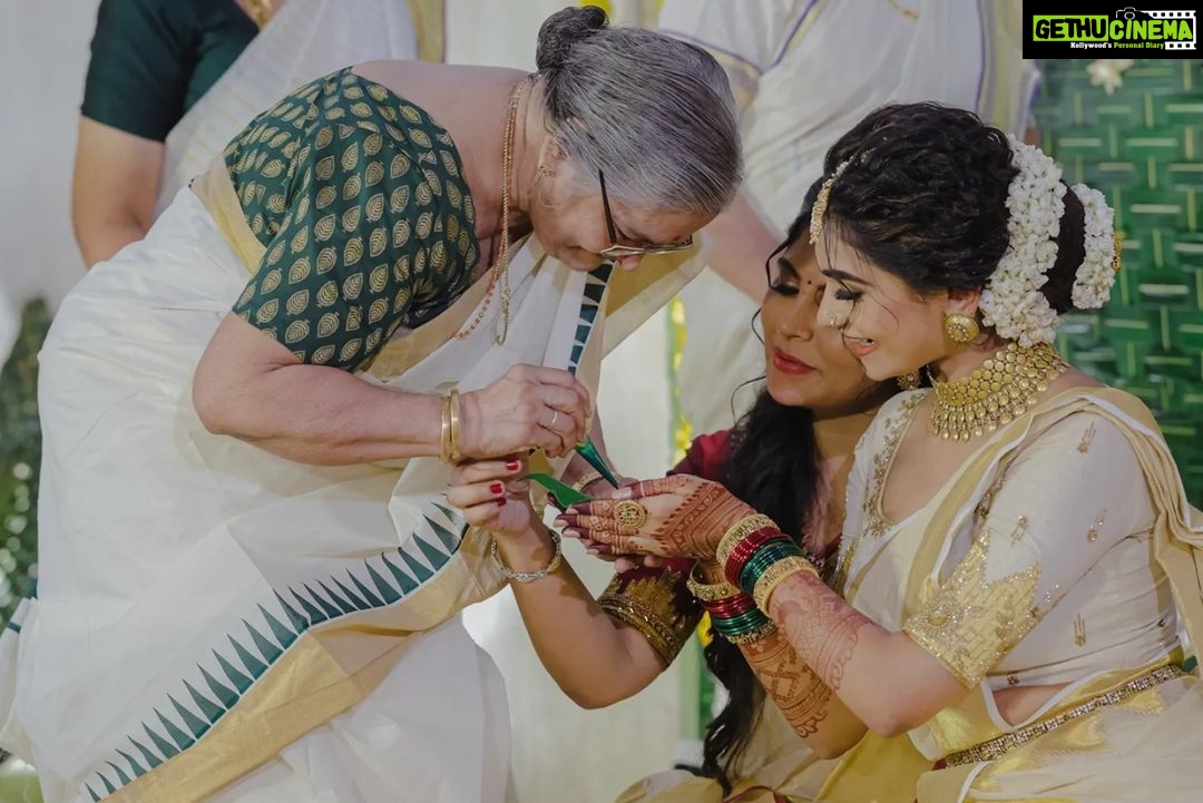 Asha Sharath Instagram - Some moments from Pankus Mehendi Function✨️🙏