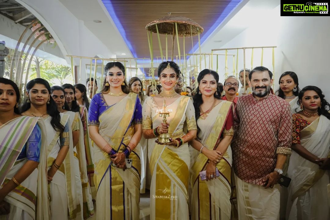 Asha Sharath Instagram - Some moments from Pankus Mehendi Function✨️🙏