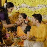 Asha Sharath Instagram - Haldi fun🌟🌼