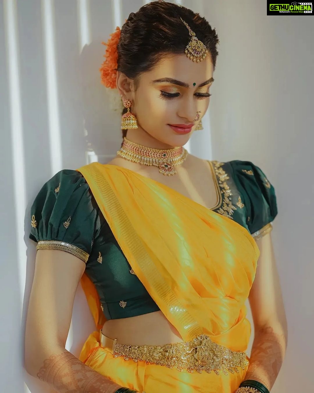 Asha Sharath - 35.5K Likes - Haldi fun🌟🌼
