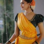 Asha Sharath Instagram - Haldi fun🌟🌼