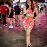 Ashi Singh Instagram - On the streets of Alcohol I am high on Coconut shake 🥥 . #AshiSingh #Phuket #OnTheStreets #CoconutShake Patong, Phuket Thailand